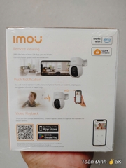 Camera Wi-Fi 3MP IMOU K2MP-2K Ranger Mini | Tích hợp chân đế I Tự Động Quay Quét | Phát Hiện Người | Màu về đêm