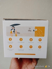 Camera Wi-Fi 5MP ngoài trời IMOU Bullet 2E COLOR I F52FP I Chống nước IP67
