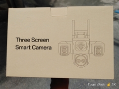 YOOSEE F60JD-28MPX-ZOOM - Camera Wi-Fi 3 Khung Hình + Khung giữa Zoom 12x, có đèn báo động đỏ chống trộm, bảo hành 12 tháng, thùng 12c