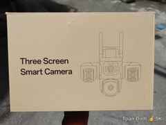 YOOSEE F60JD-28MPX-ZOOM - Camera Wi-Fi 3 Khung Hình + Khung giữa Zoom 12x, có đèn báo động đỏ chống trộm, bảo hành 12 tháng, thùng 12c