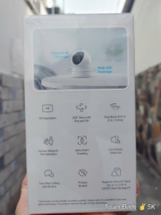 EZVIZ H6C G1 4K 8MP - Camera Wi-Fi "Anh Hói" với góc dọc tới 85 độ, Chạm để gọi điện, Đàm thoại 2 chiều, Ghi hình màu ban đêm, đặc biệt có True-WDR