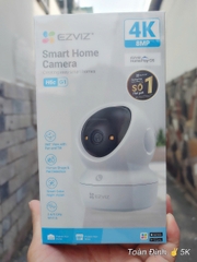 EZVIZ H6C G1 4K 8MP - Camera Wi-Fi "Anh Hói" với góc dọc tới 85 độ, Chạm để gọi điện, Đàm thoại 2 chiều, Ghi hình màu ban đêm, đặc biệt có True-WDR