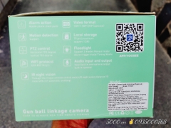 Tem phụ chính qui... YOOSEE Q42D-18MP Hàng chính hãng | Có Tem Phụ | có VAT - Camera truyền hình dùng để giám sát, loại 2 mắt. Hiệu YOOSEE. Model: YS-Q42. Điện áp: DC 12V. Mới 100%