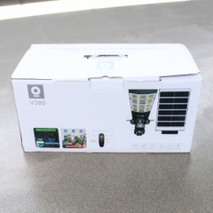 4G Solar Camera Đèn Đường V380 LD002 tích hợp ĐÈN ĐƯỜNG | 3 Khung Hình | Có Remote | Dùng Sim 4G mọi nhà mạng Việt Nam