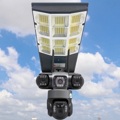 4G Solar Camera Đèn Đường V380 LD002 tích hợp ĐÈN ĐƯỜNG | 3 Khung Hình | Có Remote | Dùng Sim 4G mọi nhà mạng Việt Nam