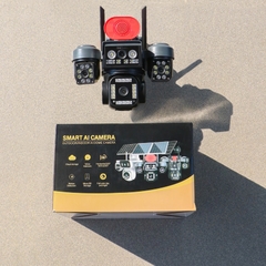 4G Solar Camera HiEasy Pro V560-PRO-30MPX với 4 mắt xoay độc lập (Sim 4G, Tấm pin NLMT 12.000mAh, chân đế dài, xoay 360 độ , đàm thoại, có màu, thùng 12 hộp)
