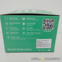 YOOSEE Q42D+ LED báo động, có Tem Phụ, Hàng chính hãng - App:YOOSEE. Điện áp: DC 12V. Hỗ trợ thẻ tối đa:128GB, chuẩn nén H265. Wifi 40Mhz. Lens 3.6mm/3.6mm. IP66. Bảo hành 12 tháng