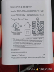 Cóc sạc 5V2A - Hàng Công Ty | Bảo hành 3 tháng