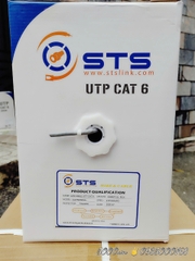 Cáp mạng LAN UTP CAT6 - 8 Lõi CCA - 305 mét - Thùng 2 cuộn - Thương Hiệu STS / VCOM / ENSOHO