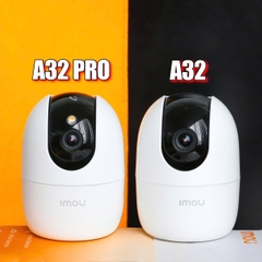 *IMOU A32 3MP PRO MAX (Chuẩn 2K | Ban đêm có màu | LAN 1GB | Wifi 6 | 5Ghz | Full Color | Có AOR | Nén H.265 | Nhận thẻ 512GB | Góc siêu rộng hơn | Loa siêu to hơn | Nhận diện Human tốt hơn)