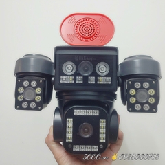 Camera sim 4G HiEasy Pro V560 năng lượng mặt trời, có 4 mắt xoay độc lập, có 2 tấm sạc NLMt (Khe Sim 4G, Khe thẻ 256GB, chân đế dài, xoay 360 độ , đàm thoại, có màu, thùng 6 hộp)