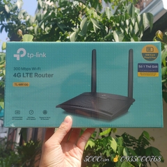 Bộ phát WiFi từ Sim 4G TP-Link Mr100 (Hai râu, hai cổng LAN, để bàn)