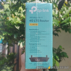 Bộ phát WiFi từ Sim 4G TP-Link Mr100 (Hai râu, hai cổng LAN, để bàn)