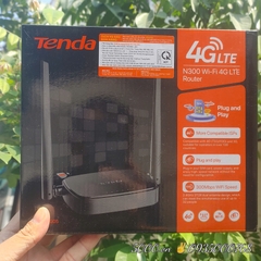 Bộ phát WiFi từ Sim 4G TENDA 4G05 (Hai râu, hai cổng LAN, 150Mbps)