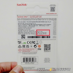 Thẻ nhớ SANDISK 64GB Chính Hãng ✌ Lifetime | Hộp 100c | Giá mua kèm Camera, mua rời +5K