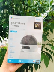EZVIZ C7-8MP (4MP + 4MP) -  Camera Wi-Fi "Vẫy tay gọi điện", Wifi 5.0Ghz, Silent về đêm (Màu đen ngụy trang + Hồng Ngoại thay vì LED)