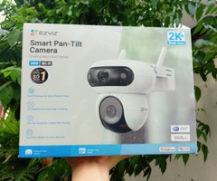 EZVIZ H90 8MP - Dual 2K plus + 2K plus (5,120 × 2880| Mắt trên Cố Định, mắt dưới xoay 360| Đàm thoại | Có màu ban đêm | Lắp ngoài trời)