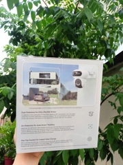 EZVIZ H90 8MP - Dual 2K plus + 2K plus (5,120 × 2880| Mắt trên Cố Định, mắt dưới xoay 360| Đàm thoại | Có màu ban đêm | Lắp ngoài trời)