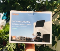 IMOU B7ED lai 4G + Tấm pin năng lượng mặt trời 5W | Pin 10.000 mAh | Kết nối kép: Hỗ trợ 4G & Wifi 6