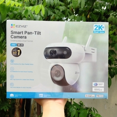 EZVIZ H90 8MP - Dual 2K plus + 2K plus (5,120 × 2880| Mắt trên Cố Định, mắt dưới xoay 360| Đàm thoại | Có màu ban đêm | Lắp ngoài trời)