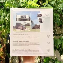 EZVIZ H90 8MP - Dual 2K plus + 2K plus (5,120 × 2880| Mắt trên Cố Định, mắt dưới xoay 360| Đàm thoại | Có màu ban đêm | Lắp ngoài trời)