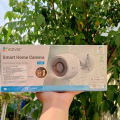 EZVIZ H3C 2MP COLOR ( 1920× 1080 | 30fps | Góc Chéo 98° | Ban đêm có màu | Có Micro | Không Loa | Thùng 30c | Lắp ngoài trời