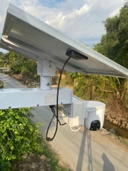 (Bảo hành 12 Tháng) Tấm Panel Năng lượng mặt trời 12V dành cho Camera sim 4G nguồn 12V các hãng như Imou, Yoosee, Ezviz, Hikvision, Dahua... Công suất sạc 40W-30Ah | LƯU Ý: ko bảo hành rơi vỡ do chành xe vận chuyển | Áp dụng thùng 2 cái, mua lẻ +50k