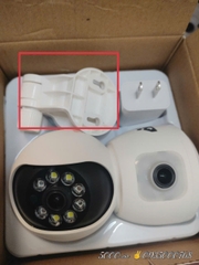 Chân đế Yoosee đen C6N | 3 Râu | Các mẫu trong nhà có thiết kế tương tự... (Xoay 360 độ)