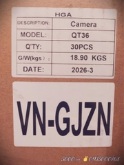 YOOSEE Q42D quốc dân - Điện áp 12V2A, có LAN , đàm thoại, có màu, 2 mắt 2 khung độc lập, thùng 30c, tên khác: JT-8696QJ | QT36 | QPT36 + 6 (số LED mắt xoay)