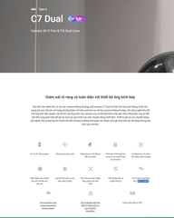 EZVIZ C7-8MP (4MP + 4MP) -  Camera Wi-Fi "Vẫy tay gọi điện", Wifi 5.0Ghz, Silent về đêm (Màu đen ngụy trang + Hồng Ngoại thay vì LED)