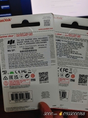 Thẻ nhớ SANDISK 128GB Chính Hãng ✌ Tem SPC or FPT | 7 Năm | Hộp 100c