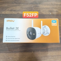 (2) IMOU F32FP 2K 3MP | F52FP 3K 5MP *Mới*  - Camera Wifi 3MP ngoài trời | Ban đêm có màu | Chống nước IP67
