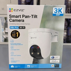*(5.0Ghz) EZVIZ H8c Pro Wi-Fi 3K (5MP, đèn ĐỎ XANH) - Cảnh báo tức thì, Hợp chuẩn An ninh | Đêm vẫn có màu | Đàm thoại | Xoay 360 | Tích hợp luôn AI nhận diện người và xe | Wifi 2 tần số 2.4Ghz và 5.0Ghz - Mua kèm H3C/C3TN 2MP, giảm 20,000đ