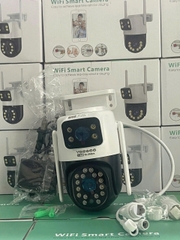 YOOSEE Q20D Trắng *mẫu mới* - Đế liền| Tùy chỉnh mắt cố định được | Wifi + LAN 2.4Ghz | Nút reset | Nguồn 12V2A