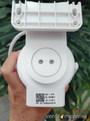 YOOSEE Q20D Trắng *mẫu mới* - Đế liền| Tùy chỉnh mắt cố định được | Wifi + LAN 2.4Ghz | Nút reset | Nguồn 12V2A