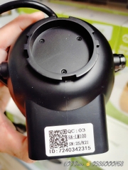 YOOSEE Q12D Đen *mẫu mới* - Đế rời | Tùy chỉnh mắt cố định được | Wifi + LAN 2.4Ghz | Nút reset | Nguồn 12V2A