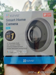(5.0Ghz) Camera 6MP  EZVIZ E4P 3K+ | Camera Wi-Fi mắt cá, Màn hình toàn cảnh, 5 mắt 5 khung hình 5 góc nhìn