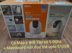 (5.0Ghz) IMOU A32 PRO 2K 3MP - Tem 2026 | Ban đêm có màu | Wifi 2 tần số 2.4 và 5.0Ghz | Có cổng LAN | Nén H.265 | Nhận thẻ 512GB
