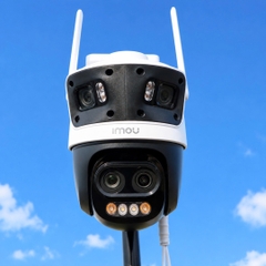 4 Mắt IMOU S76DP 13M, nickname IMOU PANO Z ( 4MP + 4MP + 5MP + Zoom) - IPC-S76DP-13M0N - Camera siêu zoom 12X & Góc Rộng 4 Ống kính, bắt tốt sóng wifi 5.0Ghz