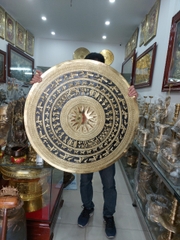 Trống Đồng Treo Tường HCM – Quà Tặng Phong Thủy Sang Trọng, Đậm Bản Sắc Việt