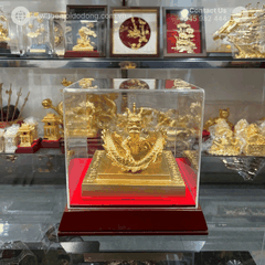 Ấn rồng sắc mệnh Chi Bảo mạ vàng 24k - Quà Tặng Doanh Nhân, Sếp sang trọng, phong thủy