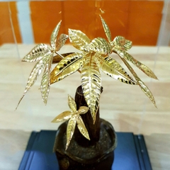 Cây Kim Ngân Mạ Vàng 24K