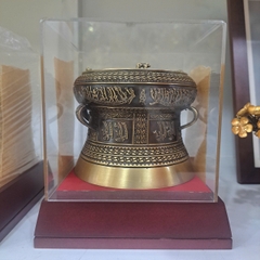 Trống Đồng Đông Sơn Giả Cổ D = 12cm