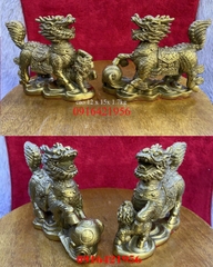 Tượng Kỳ Lân Cầu – Con Bằng Đồng | Linh Vật Phong Thủy Trấn Trạch Chiêu Tài