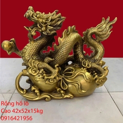 Tượng Rồng Phong Thủy Bằng Đồng – Rồng Cưỡi Hồ Lô Mang Đến Sức Khỏe &amp; Tài Lộc