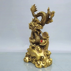 Tượng Rồng Bằng Đồng – Rồng Nhả Tiền Phong Thủy
