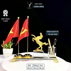 Quà Tặng Phong Thủy Để Bàn – Ống Đựng Bút Mã Đáo Thành Công | Món Quà Ý Nghĩa Cho Công Việc & Sự Nghiệp