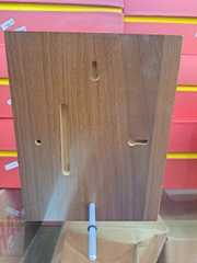 Quà tặng Phật giáo - Tranh lá bồ đề chữ Bình An mạ vàng cao cấp