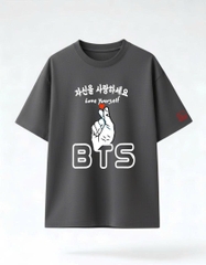 Love yourself BTS - Áo Oversize Unisex chuẩn phong cách Hàn Quốc