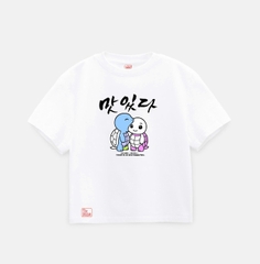 Yummy - Áo thun tay ngắn nữ đậm chất Hàn 100% cotton 4c cao cấp